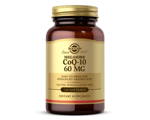 Megasorb CoQ-10 60mg - 120 softgels