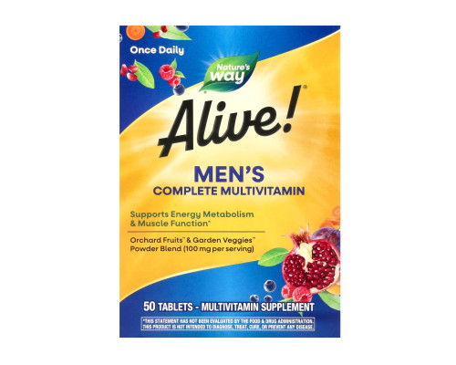 Men's Complete Multivitamin - 50 tabs
