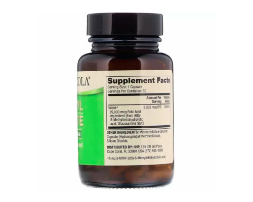 Фолат, В-9  Methyl Folate - 30 caps