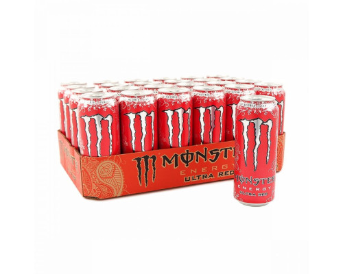 Monster Energy Ultra Red - 24x500ml