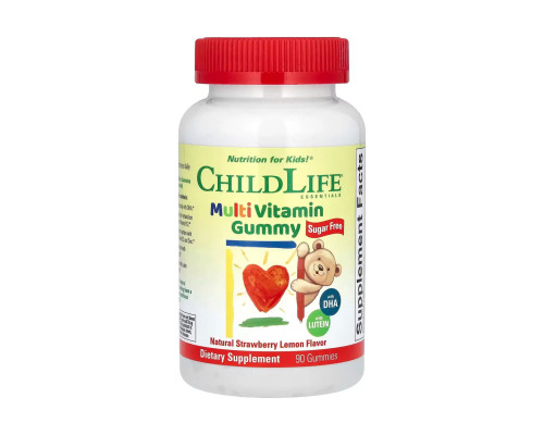 Дитячі мультивітаміни з ДГК та лютеїном, Multi Vitamin Gummy - 90 gummies