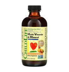Multi Vitamin & Mineral Liquid - 237ml Orange Mango