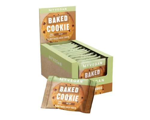 Myvegan Baked Cookie - 12x75g Chocolate Chip