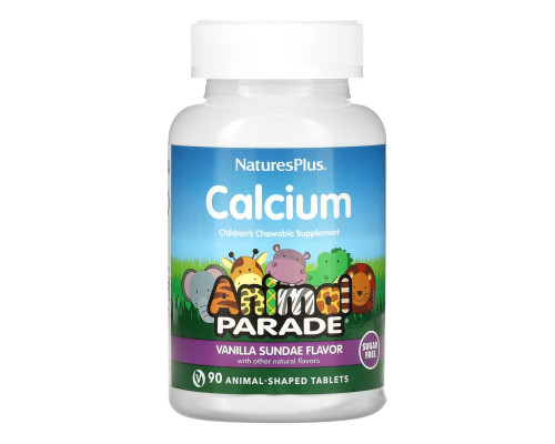 Кальцій для дітей без цукру Sugarfree Calcium chewable - 90 tabs