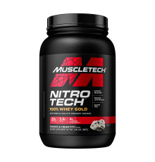 Nitro Tech 100% Whey Gold - 908g Cookies and Cream