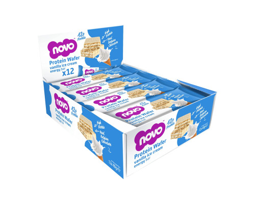 Protein Wafer bar - 12x40g Vanila