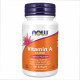 NOW Foods Вітамін A 10 000 МО, 100 софтгелів