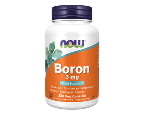 Борорганический глицин Albion Boron 3 mg - 250 vcaps