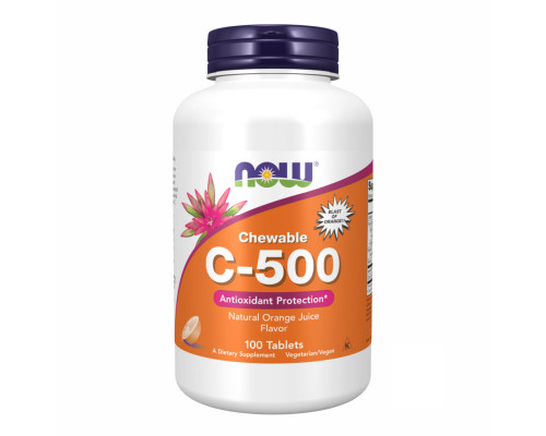 C-500 Chew Orange - 100 tabs