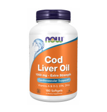 Cod Liver Oil 1000mg - 180 sgels