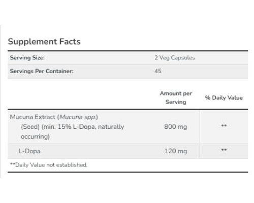 Dopa Mucuna - 90vcaps