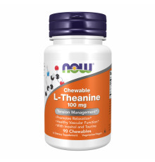 L-Теанін, L-Theanine 100mg Plus - 90 loz