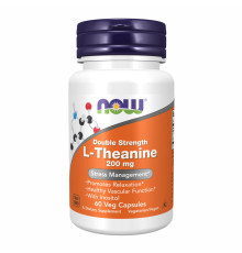 L-Теанін, L-Theanine 200mg - 60 vcaps