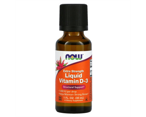 Liquid Vitamin D-3 - 30ml (1fl oz)