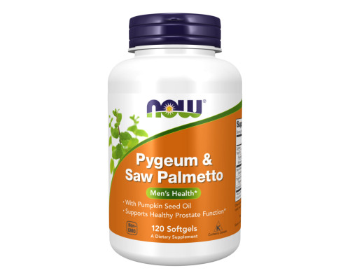 Pygeum & Saw Palmetto 25/80mg - 120 sgels