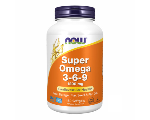 Super Omega 3-6-9 1200 mg - 180 sgels