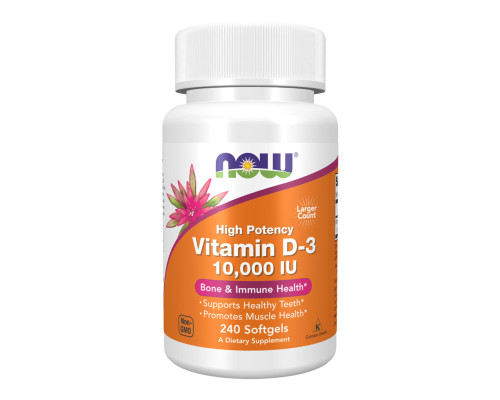 VIT D-3 10,000 IU - 240 sgels