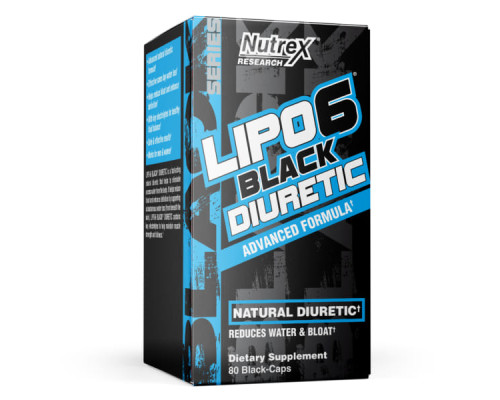 Lipo-6 Black Diuretic - 80ct
