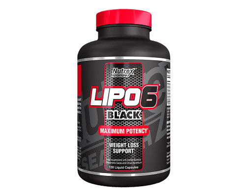 Lipo-6 Black Maximum Potency - 120 caps