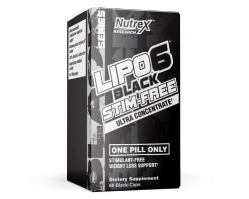Lipo-6 Black UC Stim-Free - 60 caps