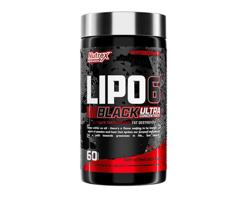 Lipo 6 Black Ultra Concentrate - 60 caps