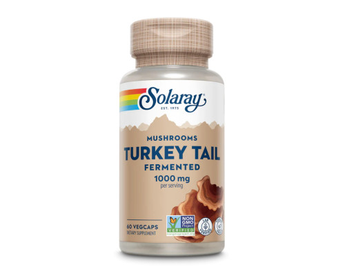 Org Grown Fermented Turkey Tall 500mg - 60 vcaps