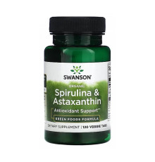 Organic Spirulina & Astaxanthin - 120 veg tabs