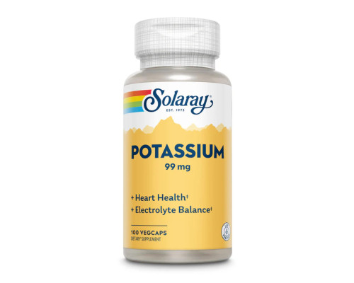 Potassium 99mg - 100 vcaps