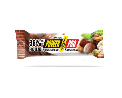 Protein Bar Nutella 32% - 60g Nut Without sugar (Поштучно)