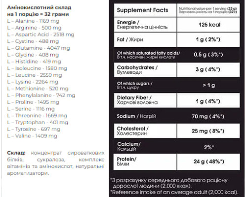 100% Whey Protein Instant - 1000g Pure