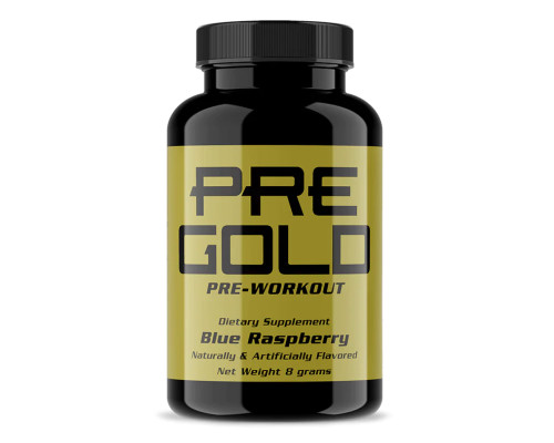Pre Gold - 8g Blue Raspberry Trial Size