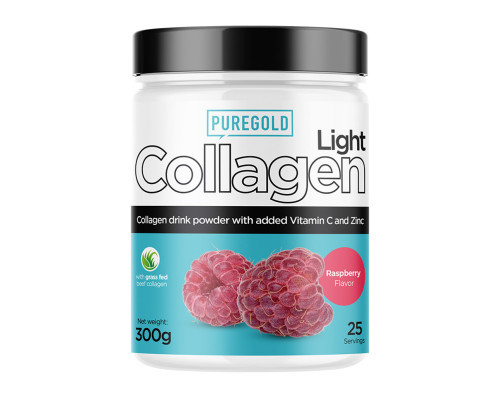 Collagen LIGHT - 300g Raspberry