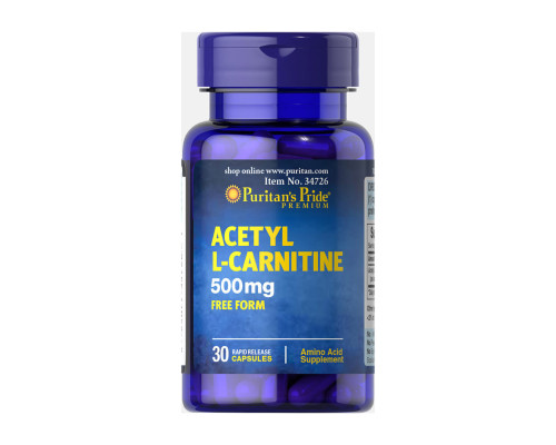 Acetyl L-Carnitine 500mg - 30caps