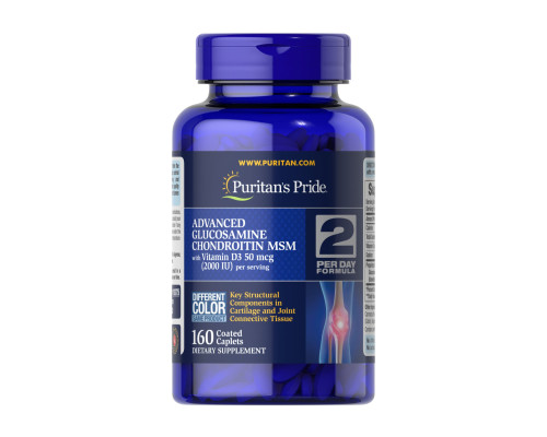 Triple Strength Glucosamine Chondroitin with Vitamin D3 - 160tabs