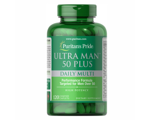 Ultra Man™ 50 Plus Daily Multi - 120caps