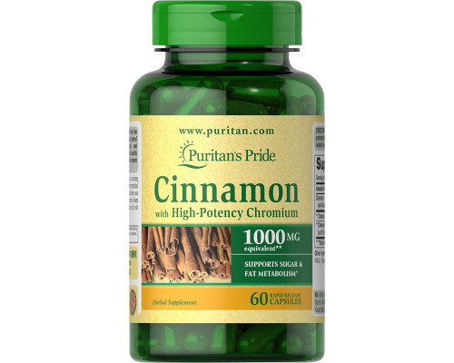 Cinnamon Complex with High Potency Chromium - 60caps