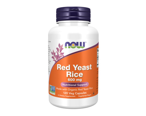 Red Yeast Rice 600mg - 120 vcaps