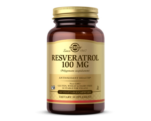 Resveratrol 100mg - 60 vcaps
