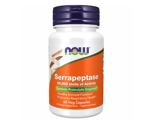 Serrapeptase 60,000 Units - 60 vcaps