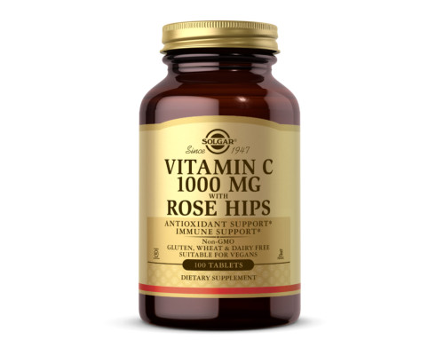 Vitamin C W/Rose Hip 1000 mg - 100 tab