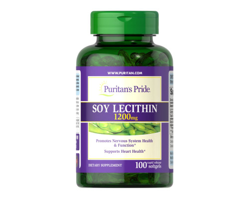 Soy Lecithin 1200 mg - 100 softgels