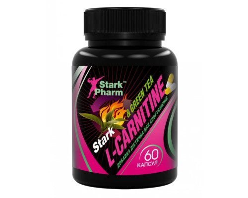 Stark L-Carnitine/Green Tea Extract 600mg - 60caps