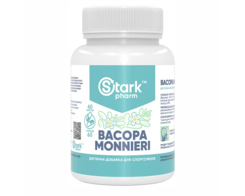 Bacopa Monnieri 500mg - 60caps