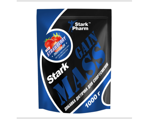 Stark Gain Mass Ostrowia Whey - 1000g Strawberry