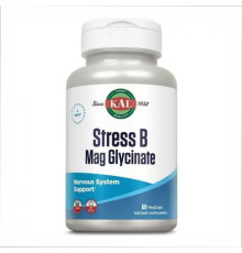 Антістрес комплекс з магнієм Stress B Magnesium Glycinate - 60 vcaps