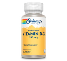 ВітамінD-3 посилений Super Strength Vitamin D-3 250mcg - 60 vcaps