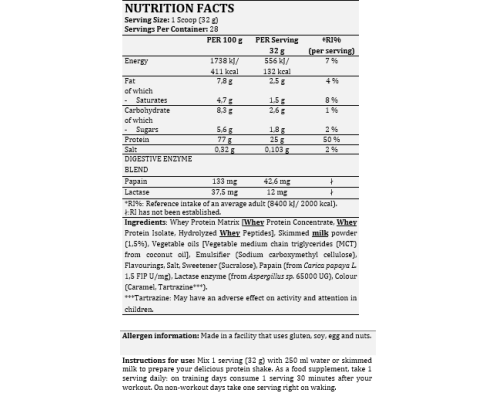 Whey Core Protein - 5000g Strawberry