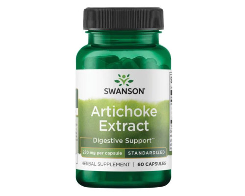 Artichoke Extract Standardized 250 mg - 60caps