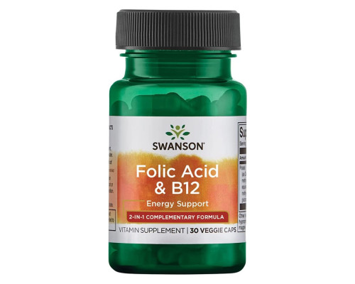 Folic Acid B12 - 30 vcaps