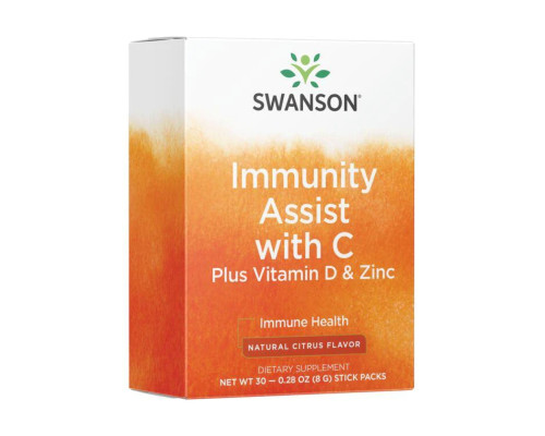 Immunity Assist vith C,D Zinc - 8g stick packs